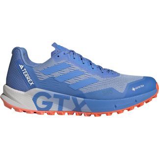 adidas TERREX - Terrex Agravic Flow 2.0 Gore-Tex Trail Running Shoes Men blue dawn
