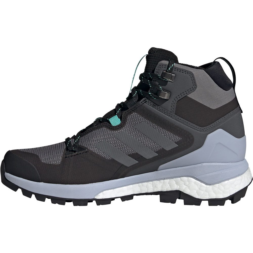 adidas TERREX - Terrex Skychaser 2 Mid Gore-Tex Hiking Shoes Women grey six grey four halo silver