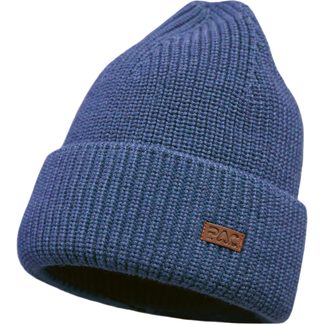 Alea Merino Beanie blue melange