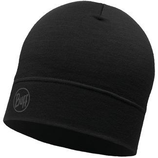BUFF® - Lightweight Merino Wool Mütze solid black