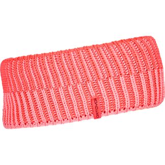 ORTOVOX - Deep Knit Stirnband Damen coral