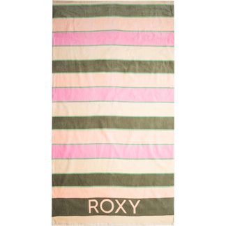 Roxy - Cold Water Beach Towel agave green very vista stripe