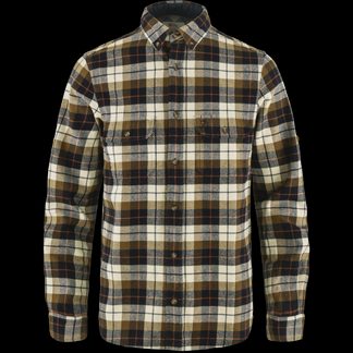 Fjällräven - Singi Heavy Flannel Shirt Men chalk white