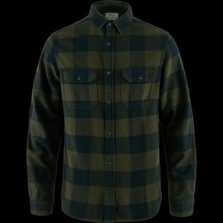 Fjällräven - Övik Heavy Flannel Shirt Herren deep forest