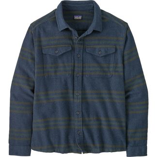 Patagonia - Fjord Flannel Hemd Herren treelined: smolder Blue