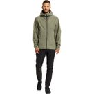 Basil 4 Hardshell Jacket Men dusty olive