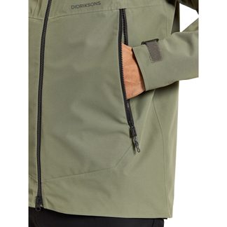 Basil 4 Hardshell Jacket Men dusty olive