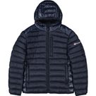 Hooded Jacket Men blue