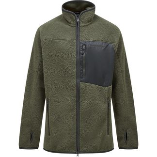 Peak Performance - Pile Zip Fleece Jacket Men pine needle