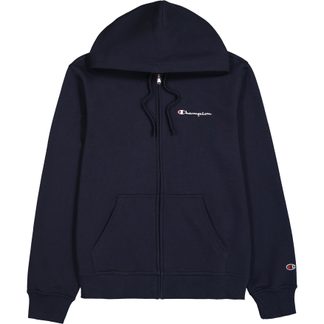 Champion - Hooded Full Zip Sweatshirt Herren blau