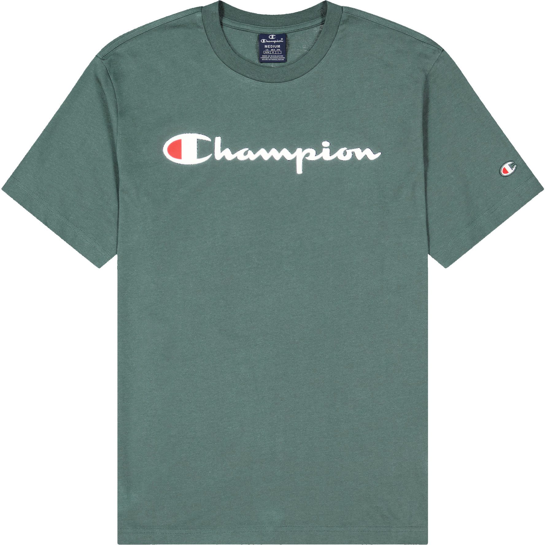 Champion - Crewneck T-Shirt Herren Bittl Sport im kaufen balsamo Shop green