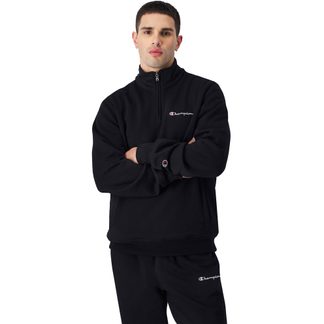 Half Zip Sweatshirt Herren schwarz