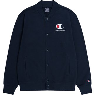 Champion - Icons Bomber Sweatshirt Jacke Herren navy blue