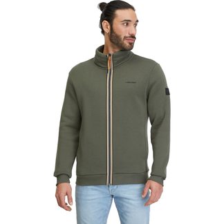 ragwear - Jettrys Sweatjacke Herren dark olive