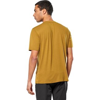 Eagle Poem Dry T-Shirt Men golden brown