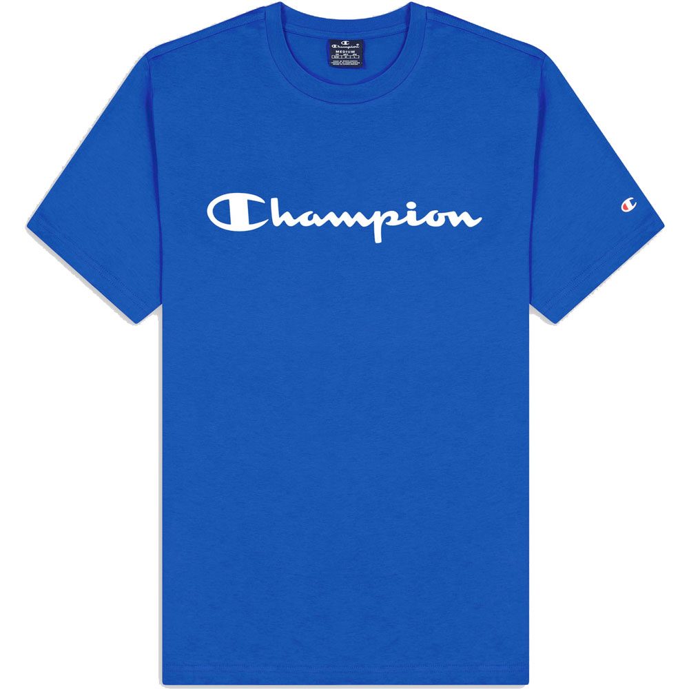 Champion - Crewneck T-Shirt Men blue at Sport Bittl Shop