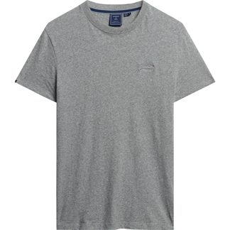 Superdry - Essential Logo EMB T-Shirt Men noos grey marl