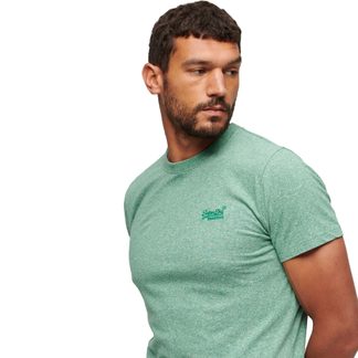 Essential Logo EMB T-Shirt Herren bright green grit