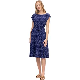 ragwear - Ikkat Kleid Damen night blue