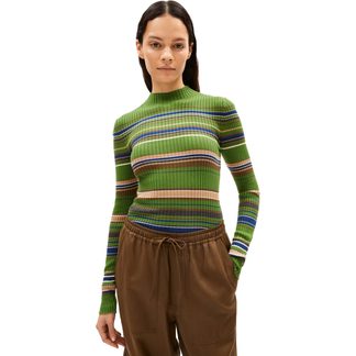 Armedangels - Alaania New Stripes Pullover Women ivy green