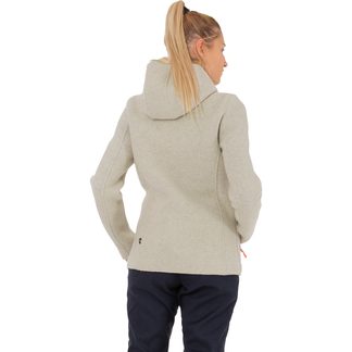 Sarner 2L Wool Kapuzenjacke Damen oatmeal 