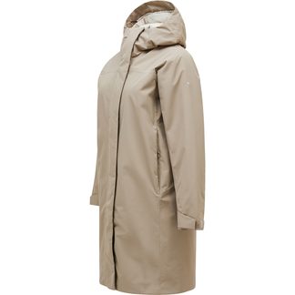 Treeline Insulated Parka Women avid beige