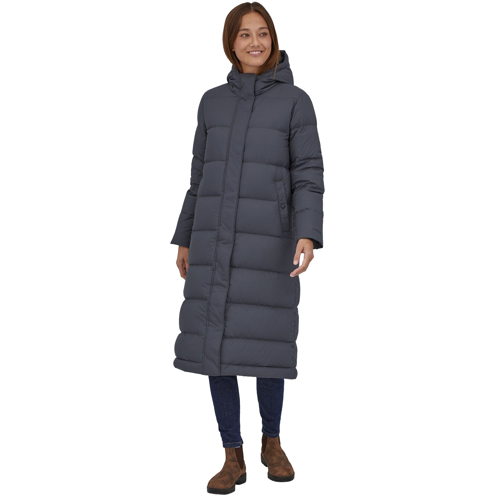 Silent down parka patagonia top