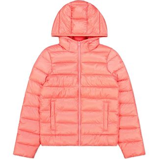 Champion - Hooded Polyfilled Jacket Women pink