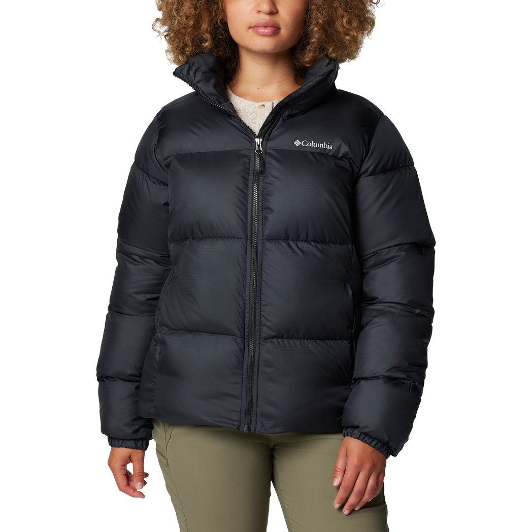 Columbia Puffect II Full Zip Puffer Jacket Women black at Sport Bittl Shop