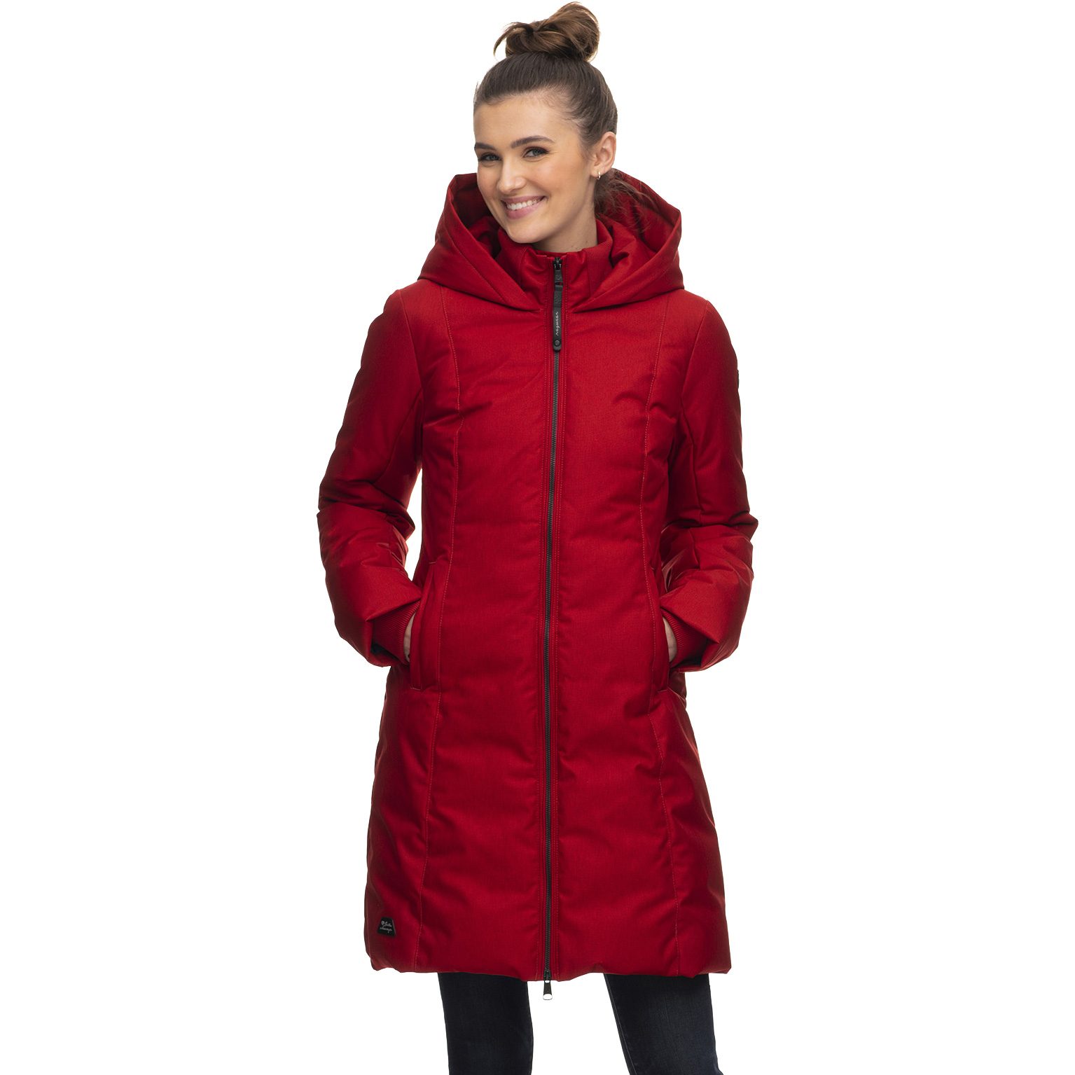 ragwear - Amarri Coat Women Sport red Shop Bittl at