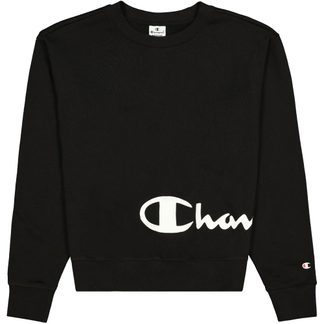 Champion - Crewneck Sweatshirt Damen schwarz