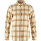 Övik Heavy Flannel Shirt Women chalk white