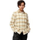 Övik Heavy Flannel Hemd Damen chalk white