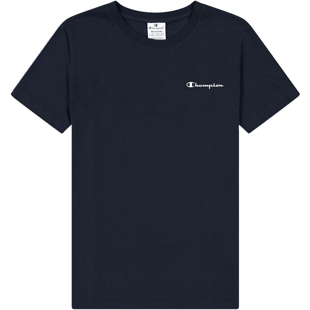 In de naam condensor capsule Champion - Crewneck T-Shirt Damen blau kaufen im Sport Bittl Shop