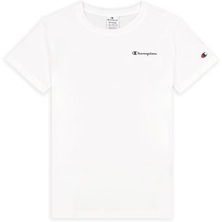 Champion - Crewneck T-Shirt Damen weiß