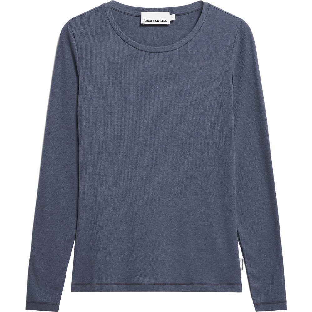 Jaaleaa Longsleeve Damen moonlight gray