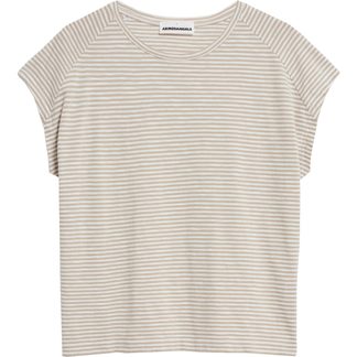 Armedangels - Oneliaa Lovely Stripes T-Shirt Damen sand stone