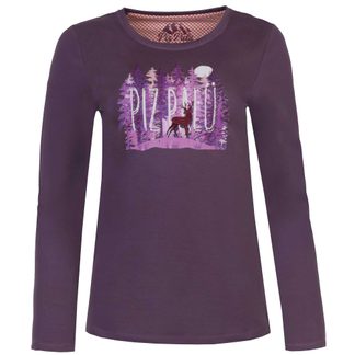 Piz Palü - Böhmfeld Longsleeve Damen aubergiene