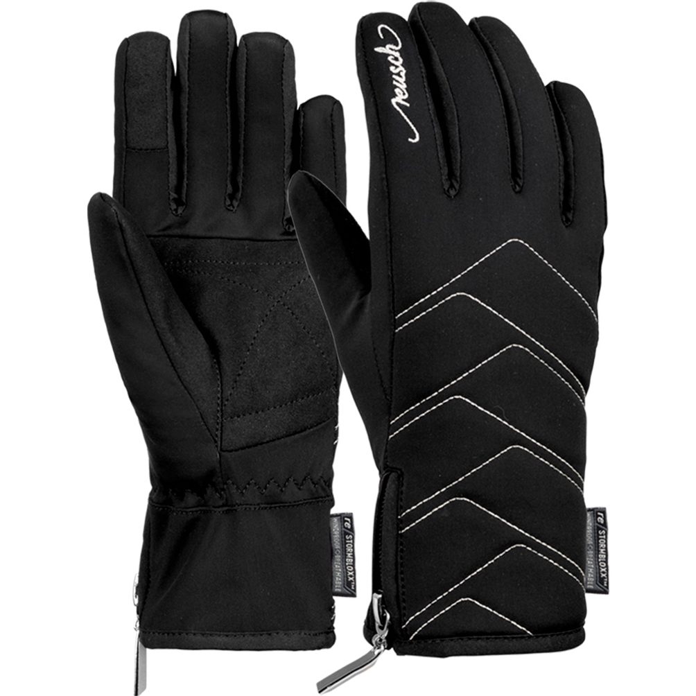 kaufen schwarz Loredana Handschuhe Reusch - Bittl Shop im Sport silber Damen Touch-Tec™