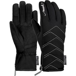 Loredana Touch-Tec™ Handschuhe Damen schwarz silber