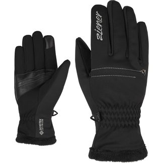 Roux Boos Paragraaf Ziener - Idaho GTX INF Touch Gloves Unisex black at Sport Bittl Shop