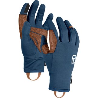 Fleece Light Fingerhandschuhe Herren deep ocean