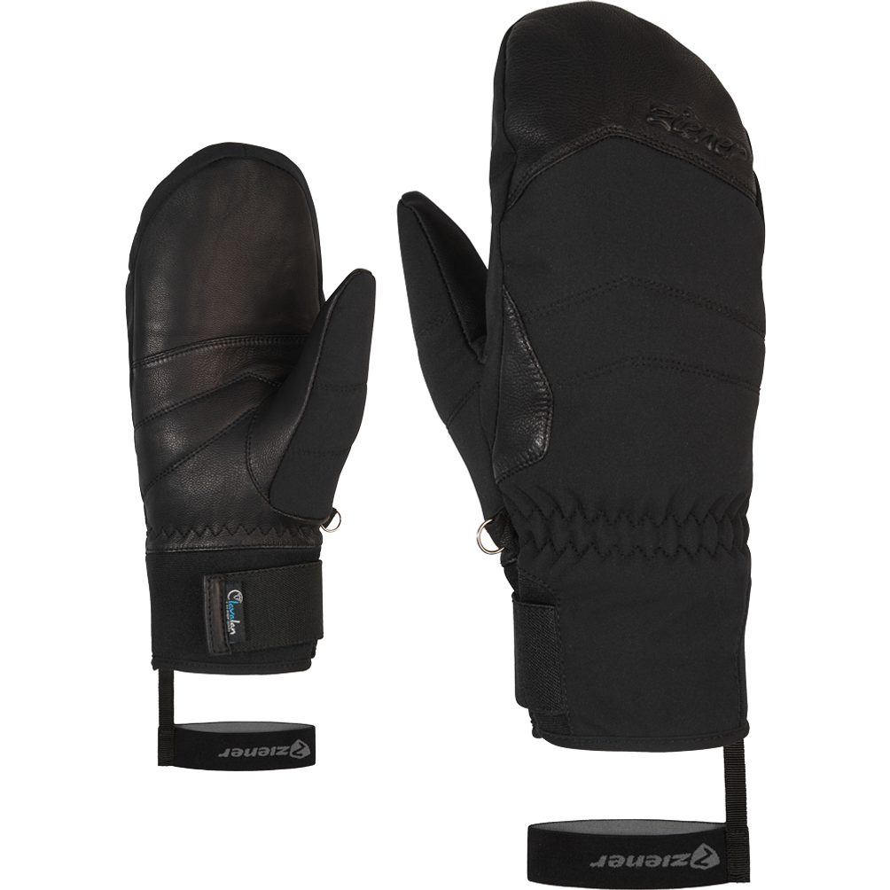 black at Shop Sport Ziener AS® AW - Gloves Kalea Mitten Lady Bittl Women Ski