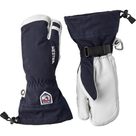 Army Leather Heli 3-Finger Ski Gloves navy