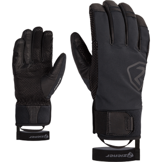 PR Bittl Ski black Ziener WS Garcel Men - Sport at Shop Gloves