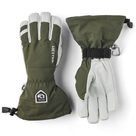 Army Leather Heli 5-Finger Skihandschuhe olive