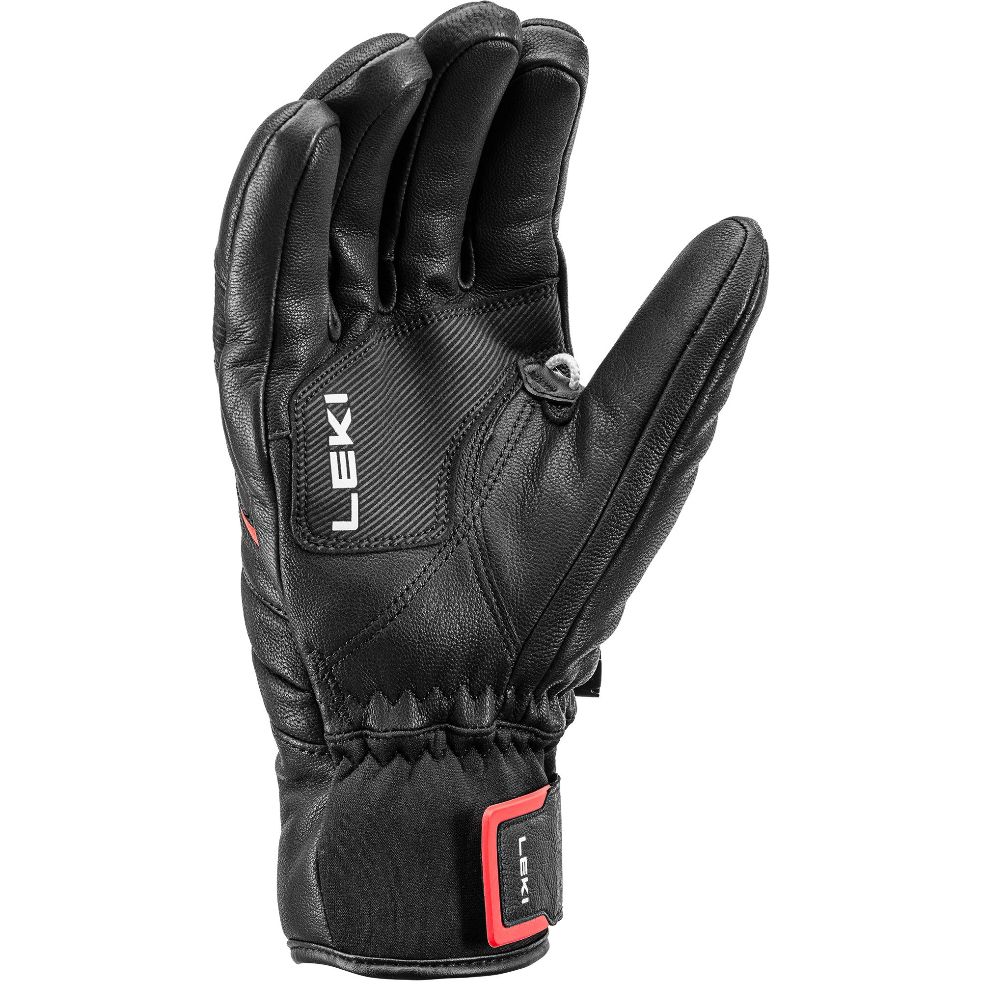 Gloves LEKI Ski at 3D Bittl - black Sport Phoenix Shop red