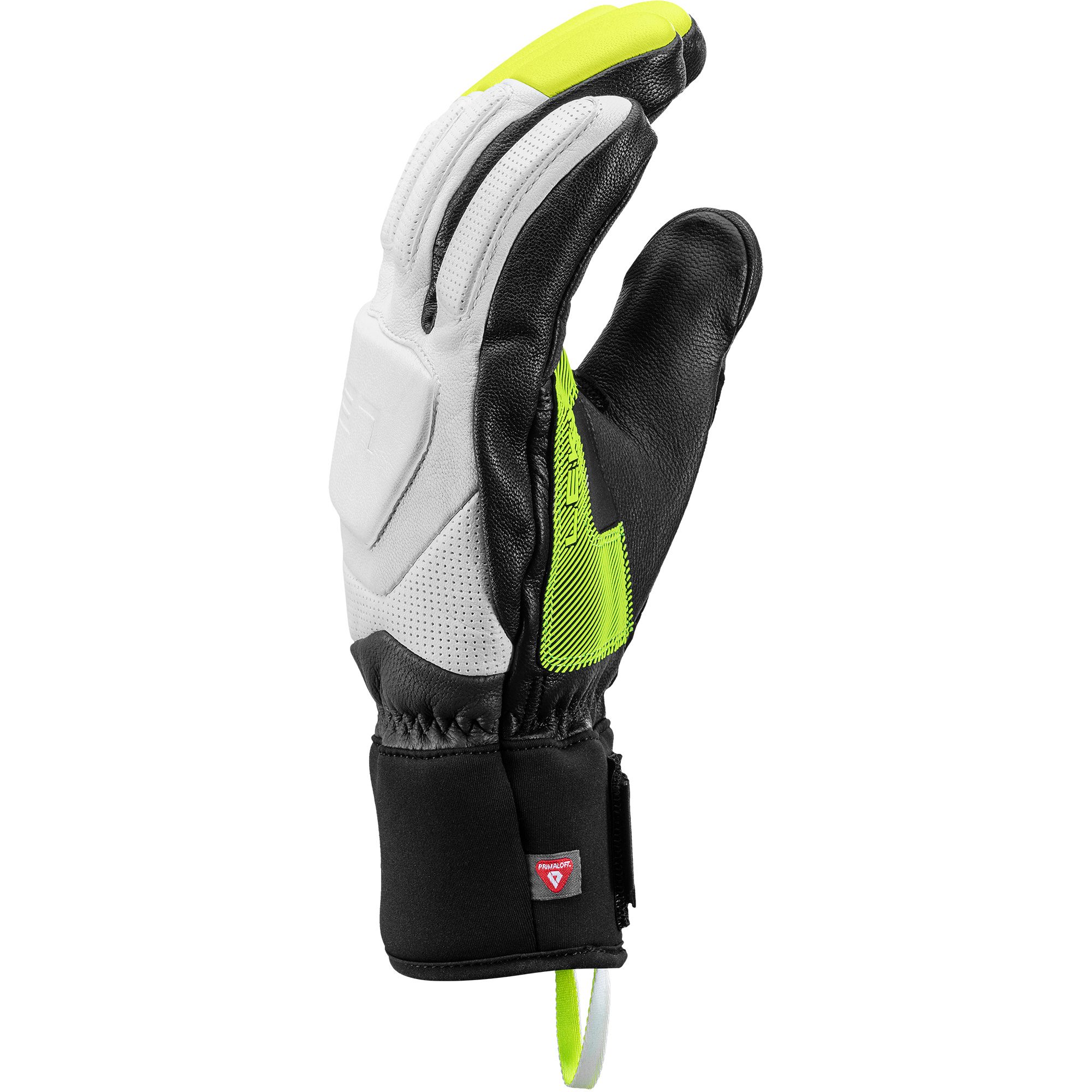 LEKI - Griffin Prime 3D Ski Gloves white graphite at Sport Bittl Shop