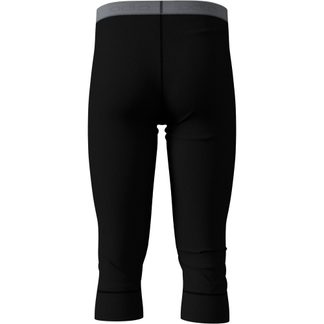 Natural 100% Merino Warm 3/4 Pants Herren black