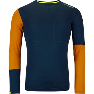 ORTOVOX - 185 Rock'N'Wool Unterhemd Herren deep ocean